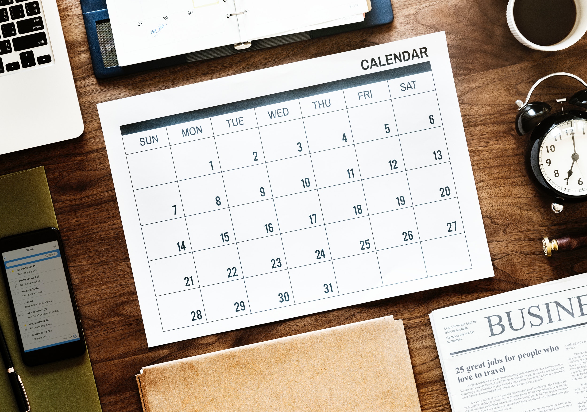 Calendar機能について